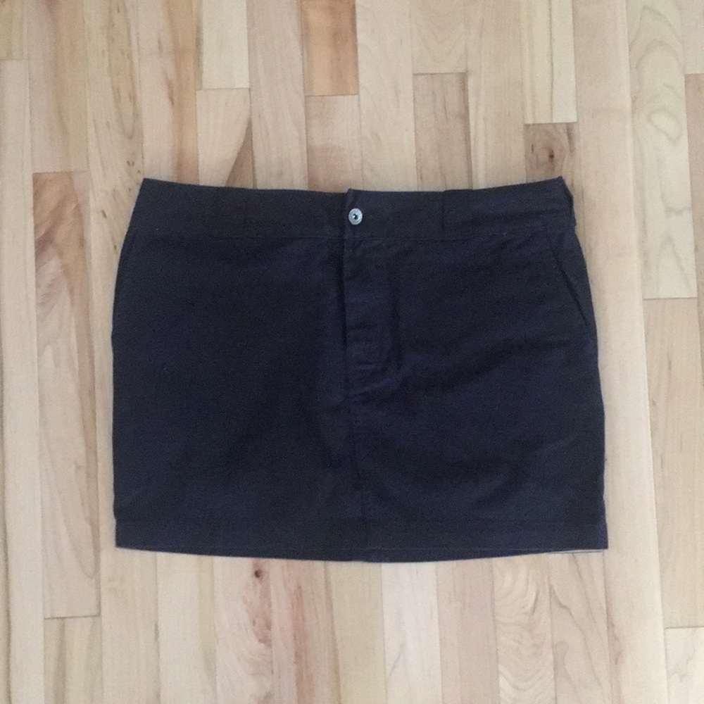 Dickies for UO black mini skirt